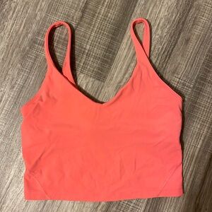Size 6 Coral colored Lululemon Align Tank